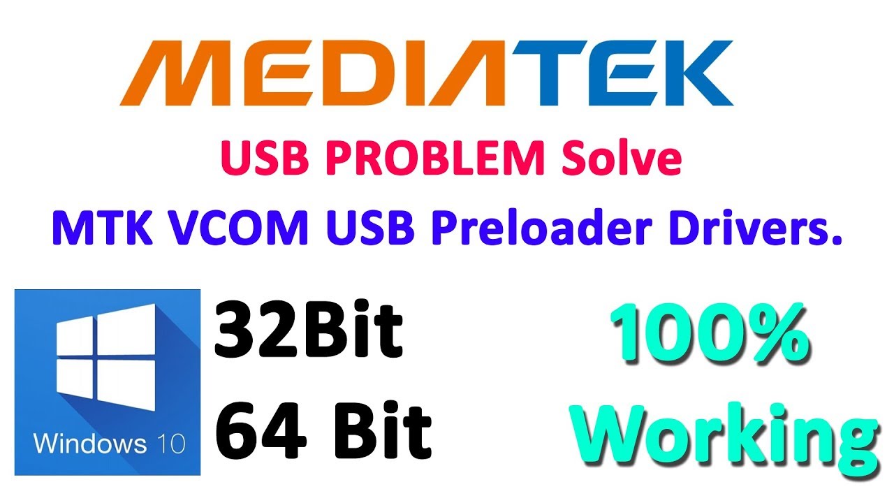 download mediatek usb vcom drivers